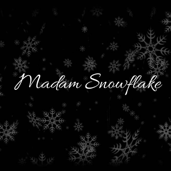 MP3 #395 Madam Snowflake - A Foolish Game (feat Admiral Bob)